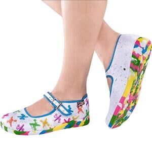 Hot Chocolate Design Chocolaticas Rainbow Jax Maryjane Flats Shoes EU 40 US 10